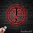 thumbnail image 1 of Handmadetneonsign Family Name Metal Wall Art Light, Family Name Metal Sign Wall Decor, Home Metal Decor 57961, 1 of 5