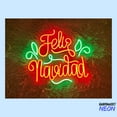 thumbnail image 1 of Handmadetneonsign Feliz Navidad Neon Sign, Feliz Navidad Chritsmas Wall Art, Xmas Holiday Wall Decor 73943, 1 of 5