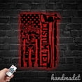 thumbnail image 1 of Handmadetneonsign Firefighter Metal Wall Art Light, Firefighter Metal Sign Wall Decor, Firefighter Metal Decor, 1 of 5