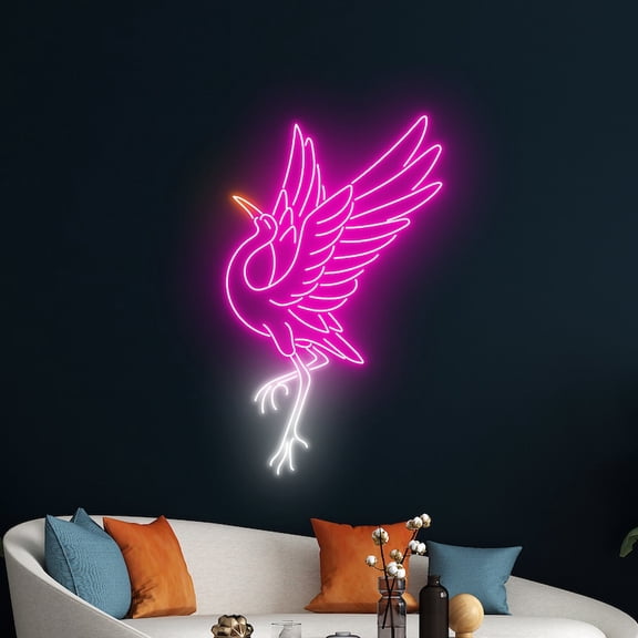 Handmadetneonsign Flamingo Neon Sign, Flamingo Decor, Custom Flamingo Decorations, Flamingo Light