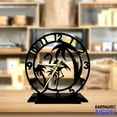 thumbnail image 1 of Handmadetneonsign Flamingo Tabletop Metal Clock, Animal Desktop Clock, Palm Tree Clock Home Decor 047386, 1 of 4