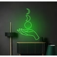 thumbnail image 1 of Handmadetneonsign Galaxy hand Led Sign, Galaxy hand Neon Sign, Wall Decor, Planet Neon Sign, Custom Neon Sign, Restaurant Led Sign, Wall Décor, 1 of 5