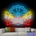thumbnail image 1 of Handmadetneonsign Garage Mechanic Neon Sign, Garage Service Led Light, Mechanic Tool Wall Art 93762, 1 of 5