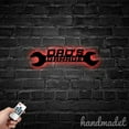 thumbnail image 1 of Handmadetneonsign Garage Metal Wall Art Light, Wrench Metal Sign Wall Decor, House Metal Decor 50905, 1 of 5