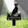 thumbnail image 1 of Handmadetneonsign German Pinscher Memorial Metal With Stake, Animal Metal Name Sign Stake, Pinscher Metal Stake Decor 45646, 1 of 5