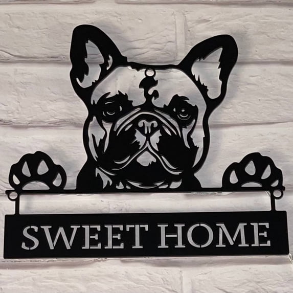 Handmadetneonsign German Shepherd Metal Wall Art Light, Dog Metal Sign Wall Decor, Dog Lovers Metal Decor