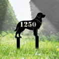 thumbnail image 1 of Handmadetneonsign Golden Retriever Metal With Stake, Dog Metal Stake, Dog Garden Stake, Yard Decor 65391, 1 of 5