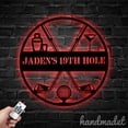 thumbnail image 1 of Handmadetneonsign Golf Bar Metal Wall Art Light, Golf Bar Metal Sign Wall Decor, House Metal Decor 53881, 1 of 5