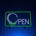 thumbnail image 1 of Handmadetneonsign Golf Open Neon Sign, Golf Ball Wall Art Decor, Golf Sport Club Wall Decor, 1 of 4