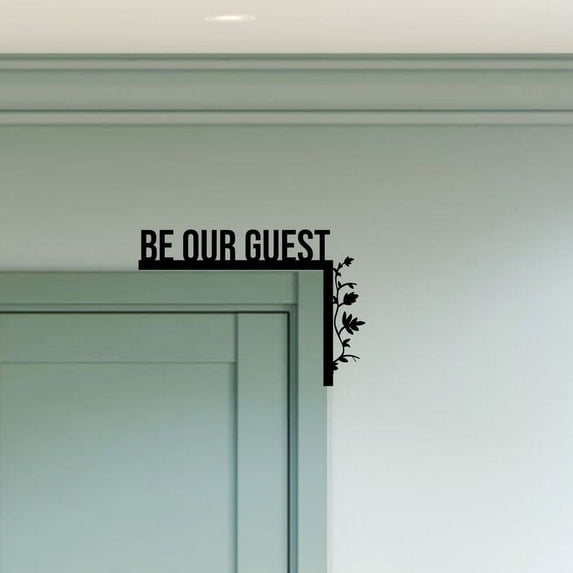 Handmadetneonsign Guest Room Door Corner Sign, Guest Room Metal Door Topper, House Wall Decor 53145