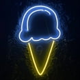 thumbnail image 1 of Handmadetneonsign Ice Cream Neon Sign, Ice Cream Shop Wall Art Decor, Ice Cream Shop Wall Decor, 1 of 5