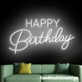 thumbnail image 1 of Handmadetneonsign Happy Birthday Neon Wall Sign, Birthday Party Wall Art Decor, Home Bedroom Wall Decor 58404, 1 of 5