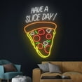 thumbnail image 1 of Handmadetneonsign Have A Slice Day Pizza Neon Sign, Pizza Neon Light, Pizza Led Light, Fast Food, 1 of 5
