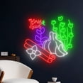 thumbnail image 1 of Handmadetneonsign Herbs And Spices Neon Sign, Herbs And Spices Wall Art Decor, Kitchen Wall Decor, 1 of 5
