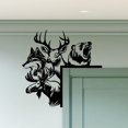 thumbnail image 1 of Handmadetneonsign Hunter Animal Door Corner Sign, Animal Metal Door Topper, House Wall Decor 53275, 1 of 3