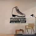 thumbnail image 1 of Handmadetneonsign Ice Skating Shoes Medal Hanger Metal Wall Art Light, Ice Skater Name Metal Sign Wall Decor, Sport Metal Decor 47221, 1 of 5