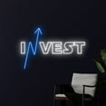 thumbnail image 1 of Handmadetneonsign Invest Stock Market Neon Light, Trading Neon Sign, Bitcoin Led Sign, Custom Neon, 1 of 5
