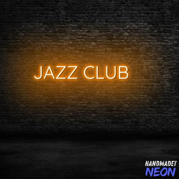 Handmadetneonsign Jazz Club Neon Sign, LED Wall Light for Bar Lounge, Live Music Cafe, Studio Decor 133210