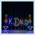 thumbnail image 1 of Handmadetneonsign Keno Neon Sign, Keno Casino Led Sign, Casino Wall Art, Keno Casino Home Wall Decor 90429, 1 of 3