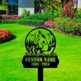 thumbnail image 1 of Handmadetneonsign Labrador With Stake, Labrador Metal Name Sign Stake, Labrador Dog Pet Metal Stake Decor, 1 of 5