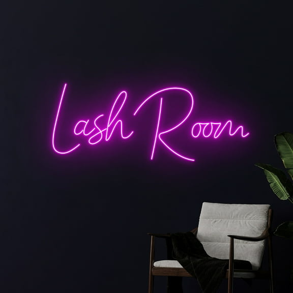 Handmadetneonsign Lash Room Neon Sign, Lash Room LED Light, Lash Neon Light, Beauty Led Sign, Salon