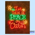 thumbnail image 1 of Handmadetneonsign Let There Be Peace On Earth Neon Sign, Merry Christmas Wall Art, Xmas Winter Home Decor 74089, 1 of 5
