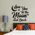 thumbnail image 1 of Handmadetneonsign Love You To The Moon And Back Words Metal Wall Art Light, Letters Quote Sayings Metal Sign Wall Decor, Home Metal Decor, 1 of 5