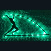 Handmadetneonsign Male Pole Vault Metal Wall Art Light, Pole Vaulting Metal Sign Wall Decor, Pole Vaulter Metal Decor