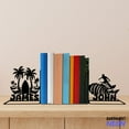 thumbnail image 1 of Handmadetneonsign Man Surfing Metal Bookends, Surfer Name Bookend Table Sign, Wave Surfing Bookshelf Home Decor 75939, 1 of 4