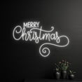 thumbnail image 1 of Handmadetneonsign Merry Christmas Neon Sign, Custom Christmas Led Signs, Personalized Christmas, 1 of 5
