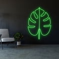 thumbnail image 1 of Handmadetneonsign Monstera Leaf Neon Sign Wall Decor, Plant Led Sign Personalized Gifts, Neon Lights Green Aesthetic, Neon Sign Home Decor, Wall Décor, 1 of 4