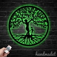 thumbnail image 1 of Handmadetneonsign Mother Tree and Daughter Metal Sign Wall Art LED Light, Mother and Daughter, 1 of 5