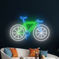 thumbnail image 1 of Handmadetneonsign Mountain Bike Led Light, Biker Neon Sign, Mountain Biking Light, Mountain Bicycle, 1 of 5
