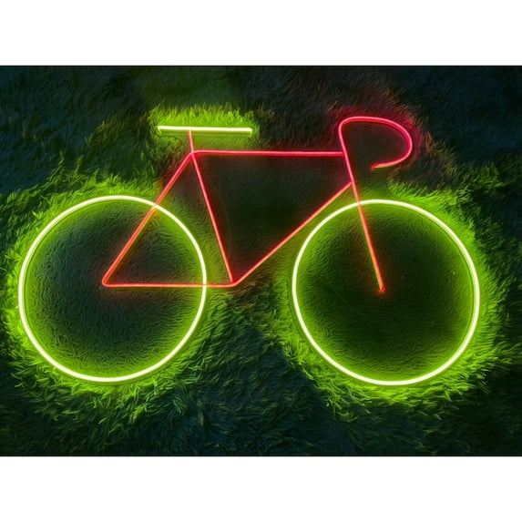 Handmadetneonsign Mountain Bike Wall Art, Mountain Biking Wall Decor, Mountain Bicycle Wall Decor