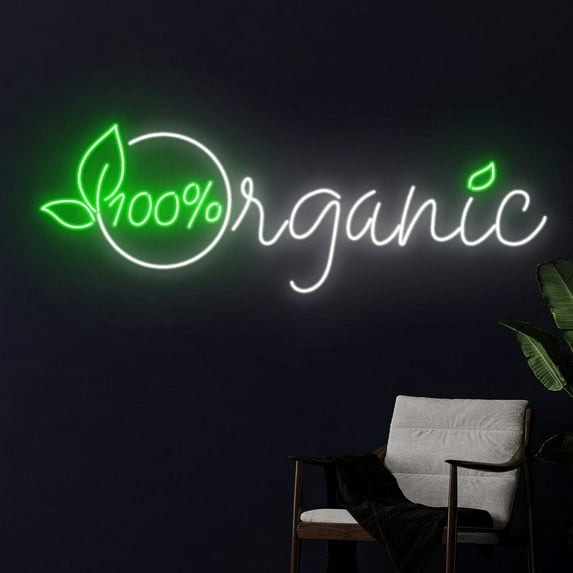Handmadetneonsign Organic Fruit Neon Sign, Vegetables LED Sign, Vegetables Neon Light, Food Room
