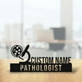 thumbnail image 1 of Handmadetneonsign Pathologist Metal Nameplate, Pathologist Doctor Desk Nameplate, Pathologist Desk Name Plate Decor 47367, 1 of 5