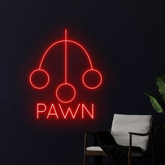 Handmadetneonsign Pawn Neon Sign, Pawn Shop Wall Art Decor, Pawnbroker Wall Decor