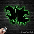 thumbnail image 1 of Handmadetneonsign Personalized Animal Rescuer Metal Wall Art LED Light, Shelter Attendant Sign, 1 of 5