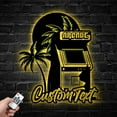 thumbnail image 1 of Handmadetneonsign Personalized Arcade Metal Wall Led Light, Custom Game Player Metal Sign Home Decor, 1 of 5
