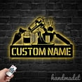 thumbnail image 1 of Handmadetneonsign Personalized Bakery Metal Wall Art LED Light, Custom Baker Sign Home Room Decor, 1 of 5