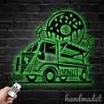 thumbnail image 1 of Handmadetneonsign Personalized Donut Bakery Home Shop Metal Sign, Donut Bakery Address Metal Sign, 1 of 5