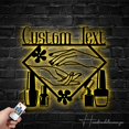 thumbnail image 1 of Handmadetneonsign Personalized Nail Salon Metal Wall Art LED Light - Custom Nail Beauty Sign Home, 1 of 5