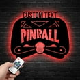 thumbnail image 1 of Handmadetneonsign Personalized Pinball Metal Wall Art LED Light - Custom Pinball Sign Home Decor, 1 of 5