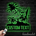 thumbnail image 1 of Handmadetneonsign Personalized Roller Skate Metal Wall Art LED Light, Custom Skater Sign Home, 1 of 5