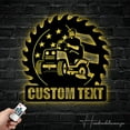 thumbnail image 1 of Handmadetneonsign Personalized US Lawn Mower Metal Wall Art LED Light - Custom Ride on Lawnmower Sign, 1 of 5