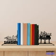 thumbnail image 1 of Handmadetneonsign Piano Music Metal Bookends, Music Note Name Bookend, Musical Table Bookshelf Decor 78342, 1 of 4