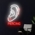 thumbnail image 1 of Handmadetneonsign Piercing Neon Light, Piercing Spa Led Sign, Piercing Salon Light, Piercing Artist, 1 of 5