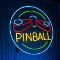 thumbnail image 1 of Handmadetneonsign Pinball Neon Sign, Pinball Game Rooms Wall Art Decor, Pinball Gaming Room Wall Decor, 1 of 5
