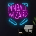 thumbnail image 1 of Handmadetneonsign Pinball Wizard Neon Sign, Pinball Retro Led Light, Pinball Neon Light,Arcade Sign, 1 of 5