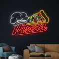 thumbnail image 1 of Handmadetneonsign Pizza Neon Sign, Pizza Neon Light, Pizza Led Light, Pizza Slice Led Sign, 1 of 5